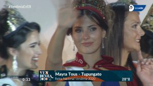 Vendimia 2020: Mayra de Tupungato es la nueva Reina