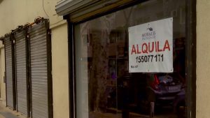 Crisis económica: comerciantes buscan alquileres más baratos