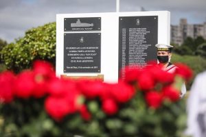 A tres años del hundimiento, Homenajearon a los 44 tripulantes del ARA San Juan