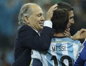 Leo Messi a Sabella: "era una gran persona y un profesional impresionante"