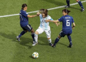 La mendocina Estefanía Banini dentro del equipo ideal de fútbol de sudamérica