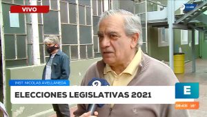 "Hay más presencia que en las PASO": Carlos Ianizzotto ya votó