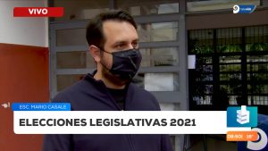 El candidato Lautaro Giménez ya emitió su voto: "Es central el trabajo de los fiscales para que no haya mala fé"