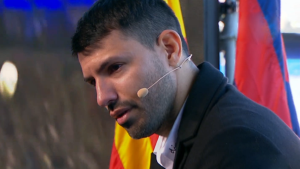 Las lágrimas del Kun Agüero en su retiro del fútbol profesional: "primero está mi salud"