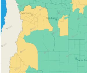 Alerta Amarilla en Mendoza por calor extremo: dónde y que debés tener en cuenta