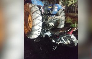 Mendoza: un hombre de 48 años falleció tras chocar en su moto contra un tractor