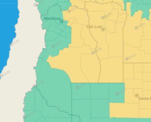 Alerta Amarilla por tormentas y granizo este viernes en Mendoza: ¿cuándo y dónde?