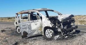 Un nene de 7 años murió atropellado y tras el impacto el auto se prendió fuego