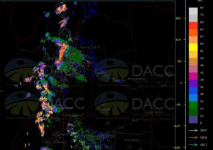 ¿Está por llover en Mendoza? ¿es con granizo? Esto muestra el radar de Contingencias Climáticas