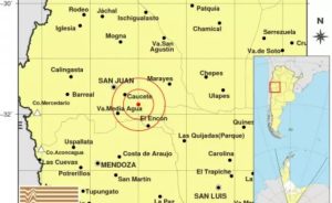 Un fuerte temblor se sintió en Mendoza