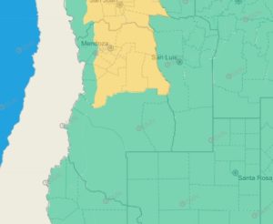 Mendoza: jueves con alerta amarilla por granizo y tormentas eléctricas