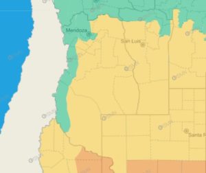 Mendoza con Alerta Amarilla por tormentas y granizo