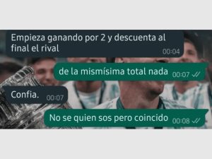 "Vos confiá": Le llegó un mensaje de un número extraño con ¡toda la predicción del mundial!