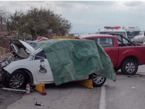 Un matrimonio mendocino murió en un choque frontal en Alta Montaña