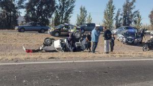 "De casualidad estamos vivos": un mendocino que participó en el choque de camionetas