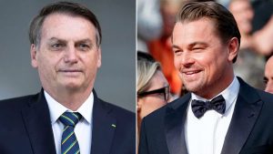 "Mantenga la boca cerrada": Bolsonaro mano a mano contra Di Caprio