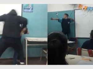 Video: Un adolescente agredió a un compañero que le hacia bullying