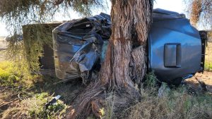 Un mendocino volcó en su camioneta y murió