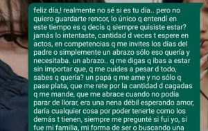 "Feliz día pa, te amo": Le envió un emotivo mensaje a su papá y recibió la respuesta menos esperada