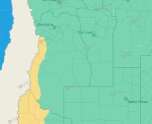 Alerta Amarilla en Mendoza por nevadas fuertes: ¿dónde y cuándo?