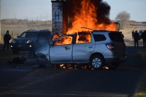 Un hombre y su hija murieron en un choque: él había amenazado con matarla