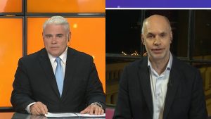 Horacio Rodríguez Larreta en Noticiero 9: "las palabras del Presidente son una intromisión en la Justicia"