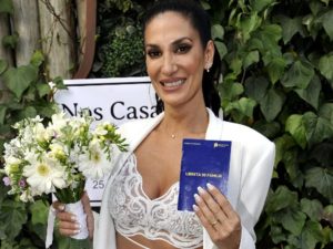 Silvina Escudero explicó por qué su marido no salió en las fotos del casamiento