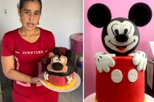 Murió la pastelera que había sido viralizada y criticada por su fallida torta de Mickey