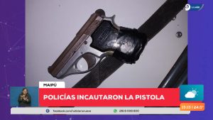 Maipú: Un alumno de primero llevó un arma a la escuela