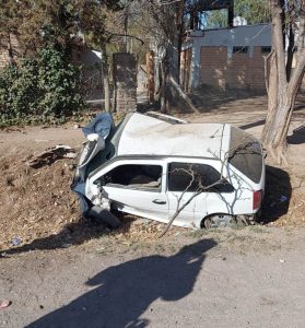 Mendoza: Un joven murió tras chocar contra un árbol