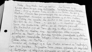 "Gracias viejitos amados": el imputado por parricidio escribió una tremenda carta