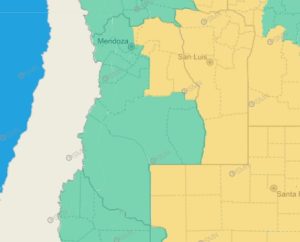 Alerta Amarilla en Mendoza por fuertes vientos en la provincia: ¿dónde y cuándo?