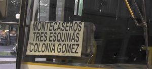 Preocupación en la Zona Este: le tiran piedras a los colectivos