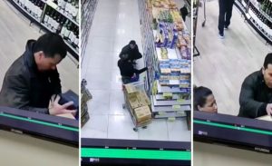 Video: así robó un Whisky de $50 mil un jefe del Servicio Penitenciario