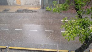 Alerta amarilla por granizo para este martes y el miércoles: ¿Qué zonas afecta?