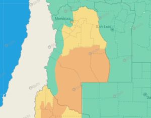 Alerta Naranja y Amarilla por tormentas y granizo: ¿dónde y a qué hora?