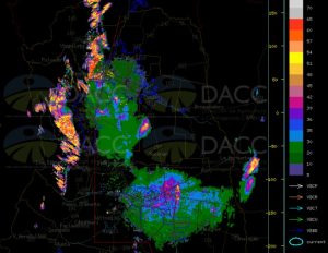 Sería inminente la caída de granizo en el Gran Mendoza