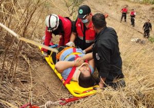 Una mujer de Guaymallén cayó desde un barranco de 30 metros en Jujuy