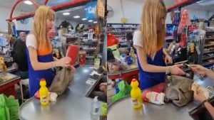 "Usted educa a nuestros hijos": Atraparon a una maestra robando como mechera en un supermercado