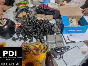 Detuvieron a una mendocina de 18 años por un robo simple: tenía droga y armas en su casa