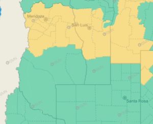 Atención: alerta amarilla en Mendoza por calor extremo
