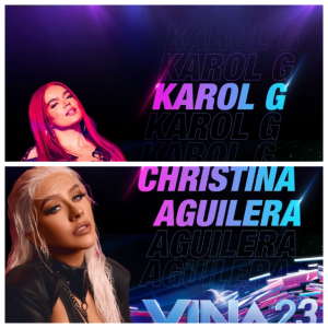 Festival de Viña del Mar 2023: Christina Aguilera y Karol G confirmaron su presencia