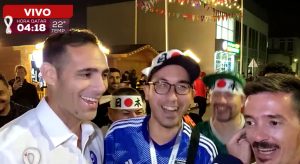 "Vamos nipón": Chicho y Ema se encontraron con el japonés más argentino