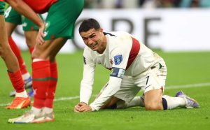 Histórico: el llanto de Ronaldo luego de que Marruecos eliminara a Portugal