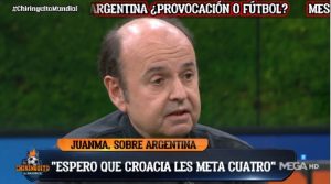 "Ojalá que Croacia les meta 4": el periodista español que "odia" a la Selección Argentina