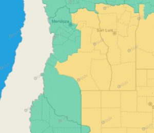 Continúa la Alerta por tormentas y granizo en zonas de Mendoza: ¿dónde y hasta cuándo?