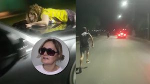 Video: arrastraron a una mujer en el capot de un auto en San Martín