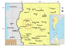 Tembló en San Juan y se sintió en zonas de Mendoza