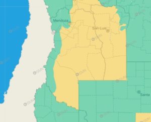 Alerta Amarilla en Mendoza por tormentas fuertes y posible granizo: ¿a qué hora?
