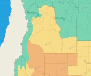 Alerta Amarilla y Naranja en Mendoza por tormentas y posible granizo: ¿qué pasa en tu zona?